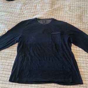 Men’s Calvin Klein navy blue long sleeve